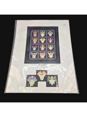 Angels Quilt Pattern By Sindy Rodenmayer 58x72 Inches Fused Applique Templates